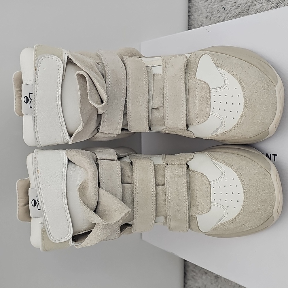Isabel Marant Monumental Bask Balskee Sneaker - Picture 2 of 12
